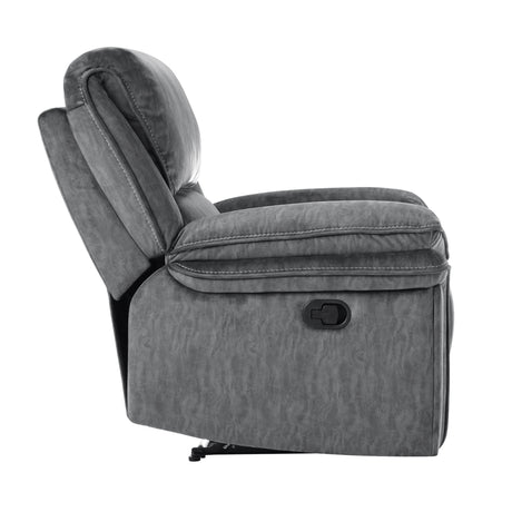 Muirfield Gray Reclining Chair - Ornate Home
