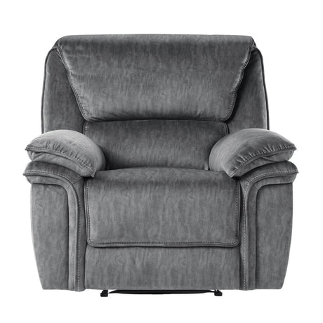 Muirfield Gray Reclining Chair - Ornate Home