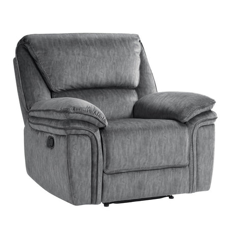 Muirfield Gray Reclining Chair - Ornate Home