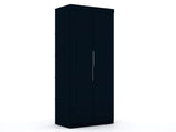 Mulberry 2.0 Sectional Wardrobe Closet in Tatiana Midnight Blue - Ornate Home