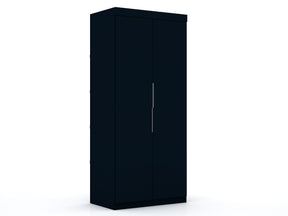 Mulberry 2.0 Sectional Wardrobe Closet in Tatiana Midnight Blue - Ornate Home