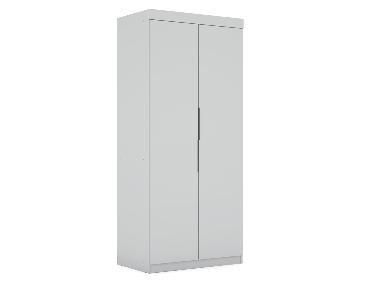 Mulberry 2.0 Sectional Wardrobe Closet in White - Ornate Home