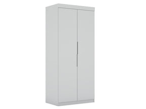 Mulberry 2.0 Sectional Wardrobe Closet in White - Ornate Home