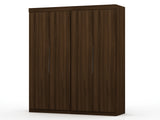 Mulberry 2.0 Wardrobe Closet in Brown (set of 2) - Ornate Home