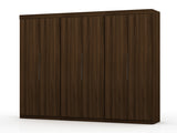 Mulberry 2.0 Wardrobe Closet in Brown (set of 3) - Ornate Home