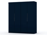 Mulberry 2.0 Wardrobe Closet in Tatiana Midnight Blue (set of 2) - Ornate Home