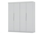 Mulberry 2.0 Wardrobe Closet in White (set of 2) - Ornate Home