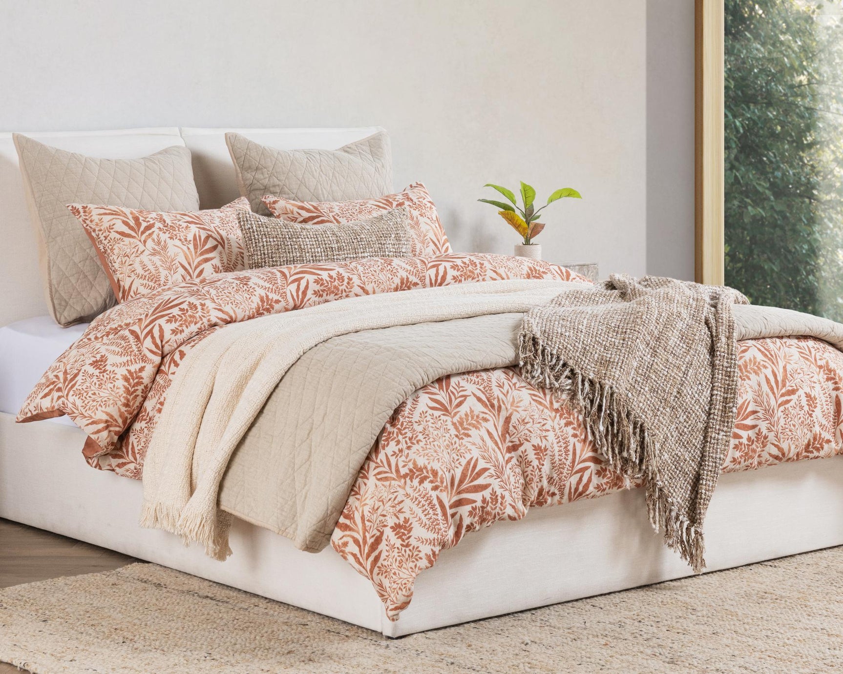Mulberry Chestnut Brown Duvet Collection - Ornate Home
