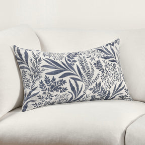 Mulberry Denim Blue 14"x26" Throw Pillow (Set of 2)