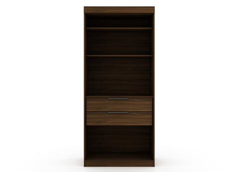 Mulberry Open 1 Sectional Closet in Brown - Ornate Home