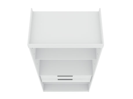 Mulberry Open 1 Sectional Closet in White - Ornate Home