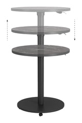 Mule Black Adjustable Bar Table - Ornate Home