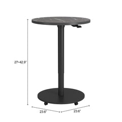 Mule Black Adjustable Bar Table - Ornate Home