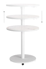 Mule White Adjustable Bar Table - Ornate Home
