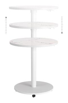 Mule White Adjustable Bar Table - Ornate Home