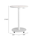 Mule White Adjustable Bar Table - Ornate Home