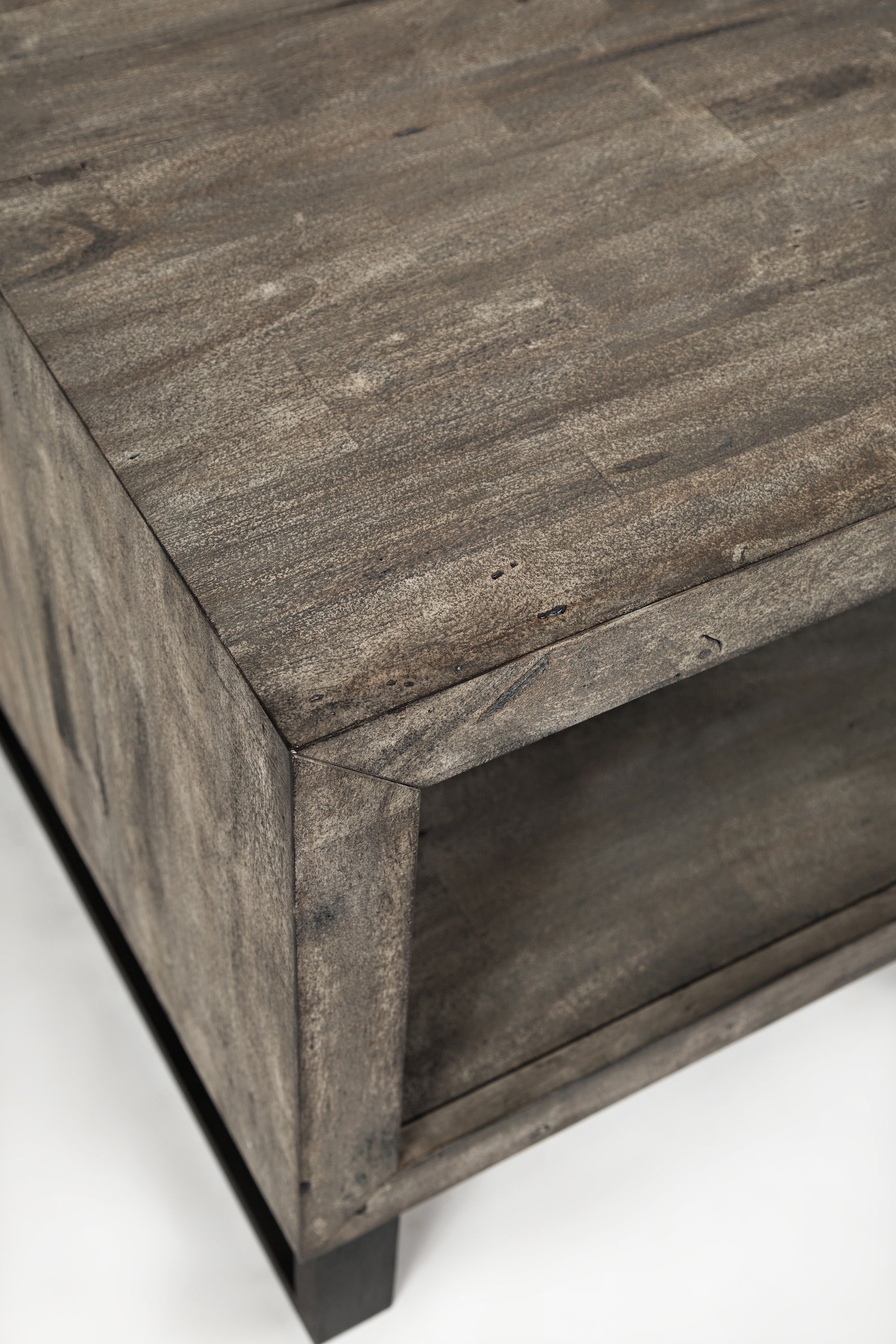 Mulholland Drive Gray End Table - Ornate Home