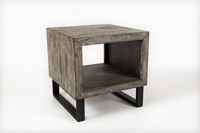 Mulholland Drive Gray End Table - Ornate Home