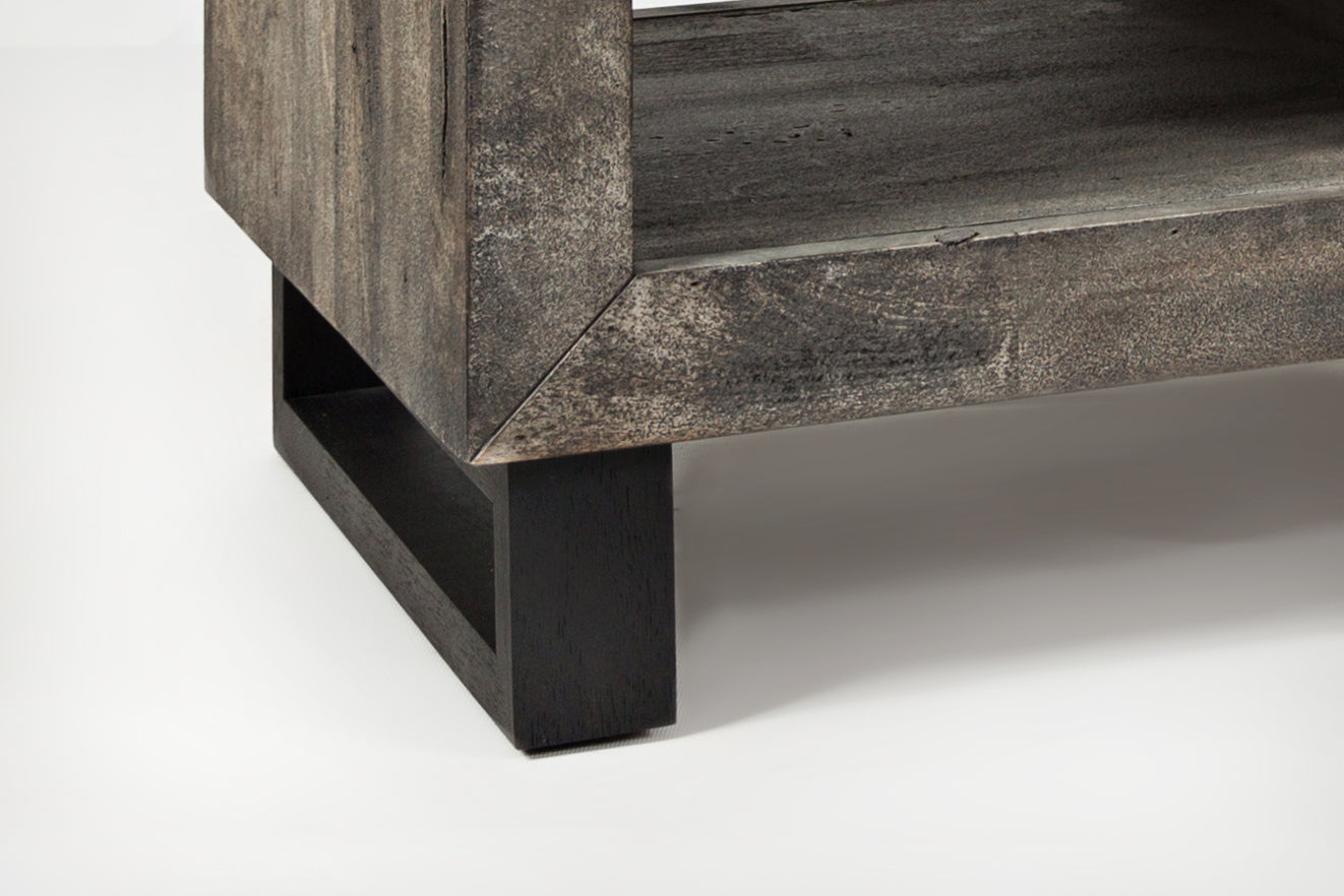 Mulholland Drive Gray Sofa Table - Ornate Home