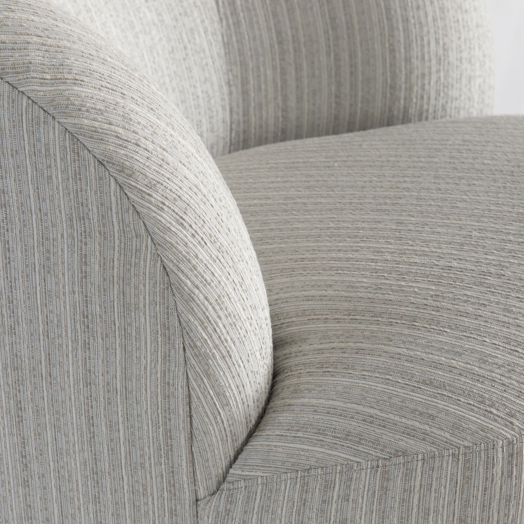 Mulia Grey Outdoor Swivel Chair - Ornate Home