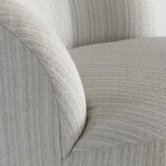 Mulia Grey Outdoor Swivel Chair - Ornate Home