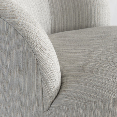 Mulia Grey Outdoor Swivel Chair - Ornate Home