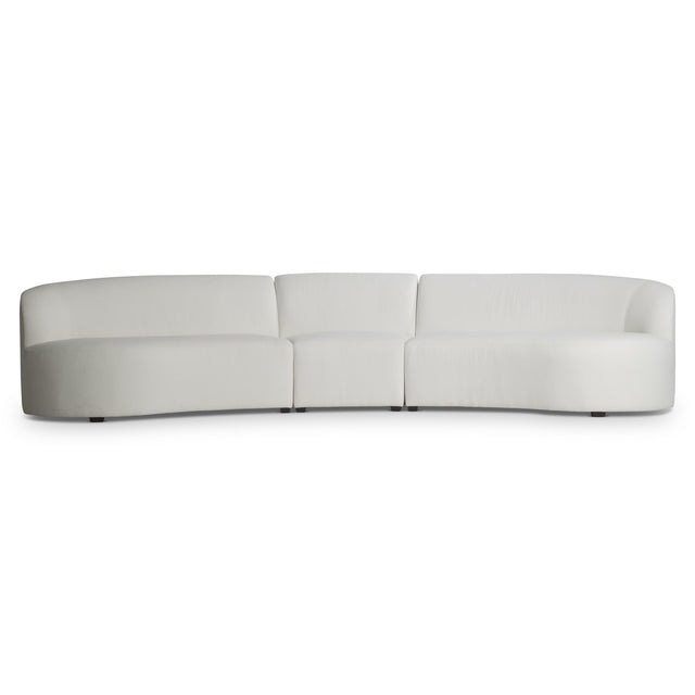 Mulia Ivory Outdoor Sectional - Ornate Home