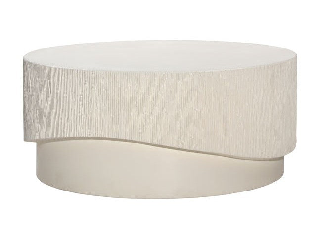 Mullins Cream Outdoor Coffee Table - Ornate Home