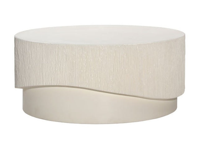 Mullins Cream Outdoor Coffee Table - Ornate Home