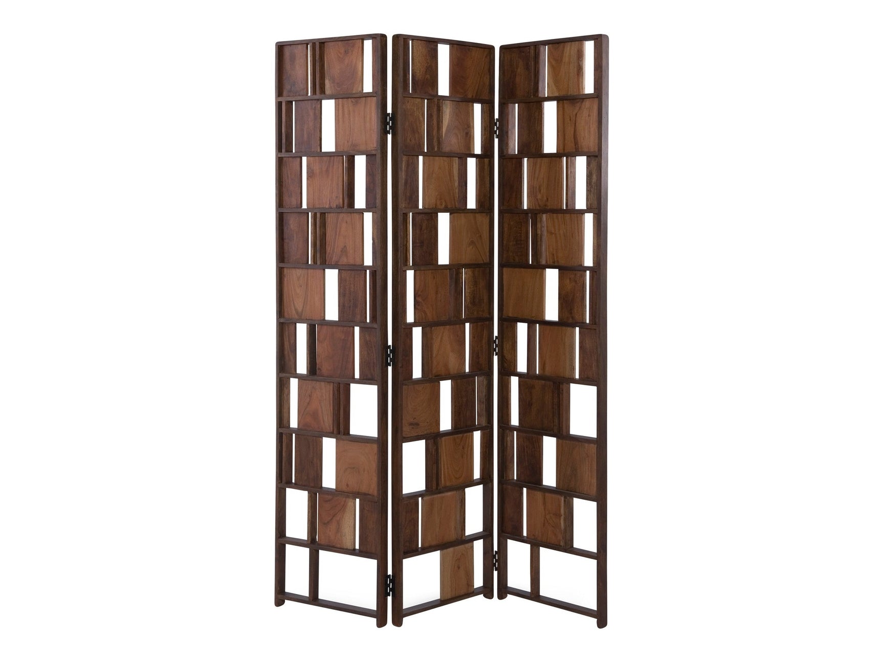 Multi Brown Panel Screen - Ornate Home