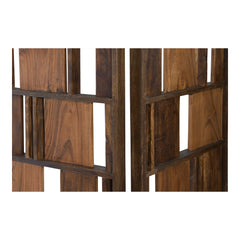 Multi Brown Panel Screen - Ornate Home