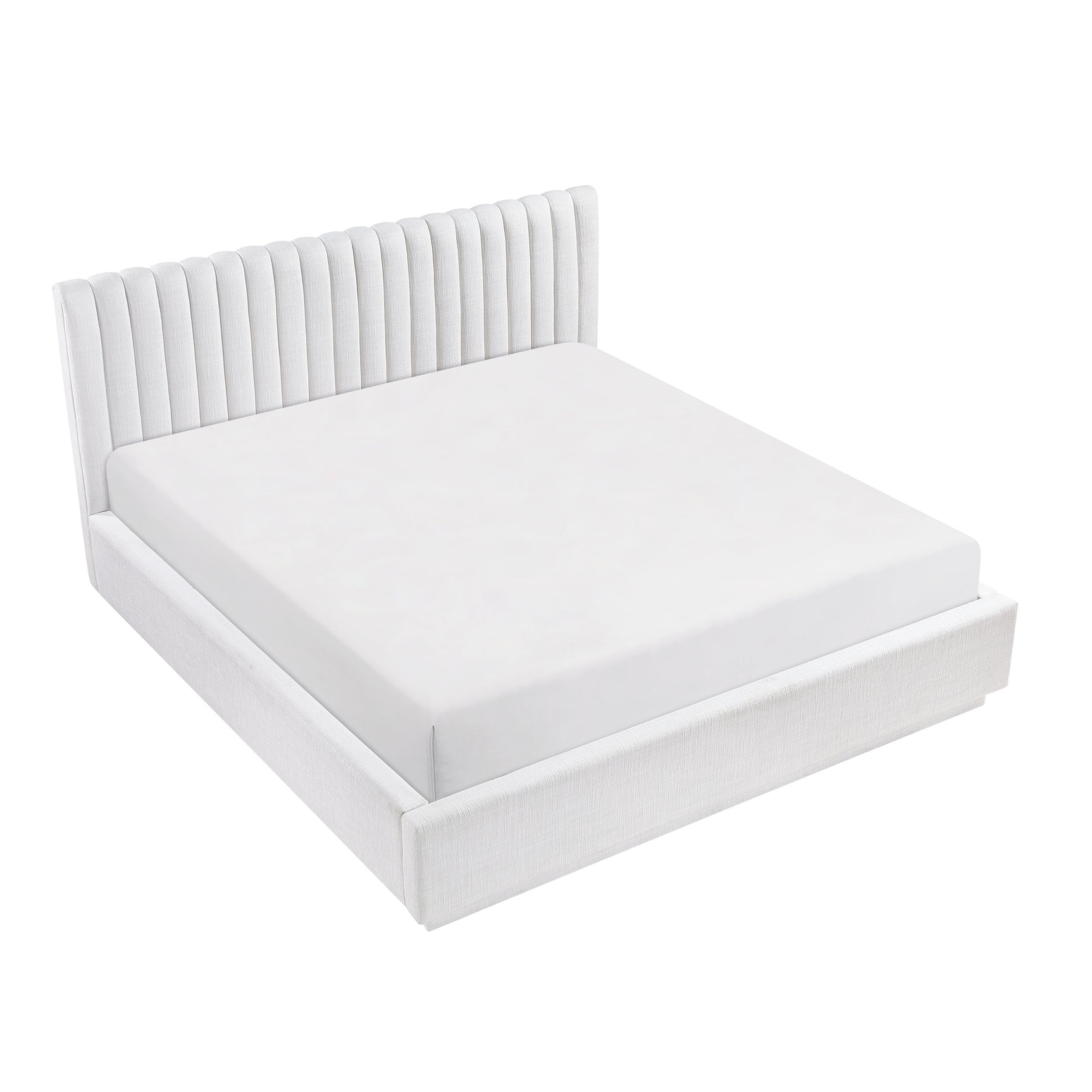 Mulvane Natural California King Platform Bed - Ornate Home