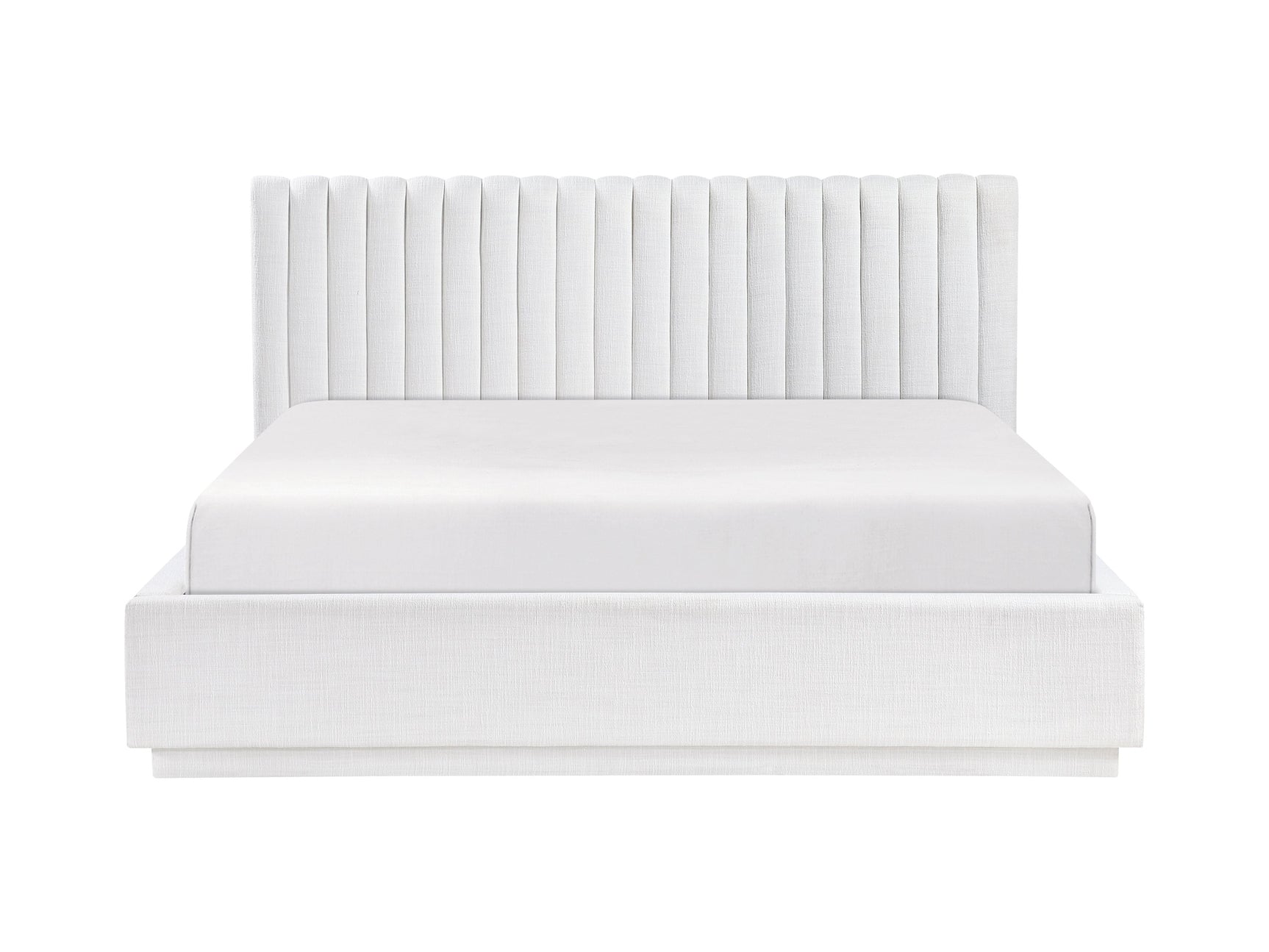 Mulvane Natural Eastern King Platform Bed - Ornate Home