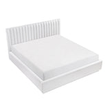 Mulvane Natural Eastern King Platform Bed - Ornate Home