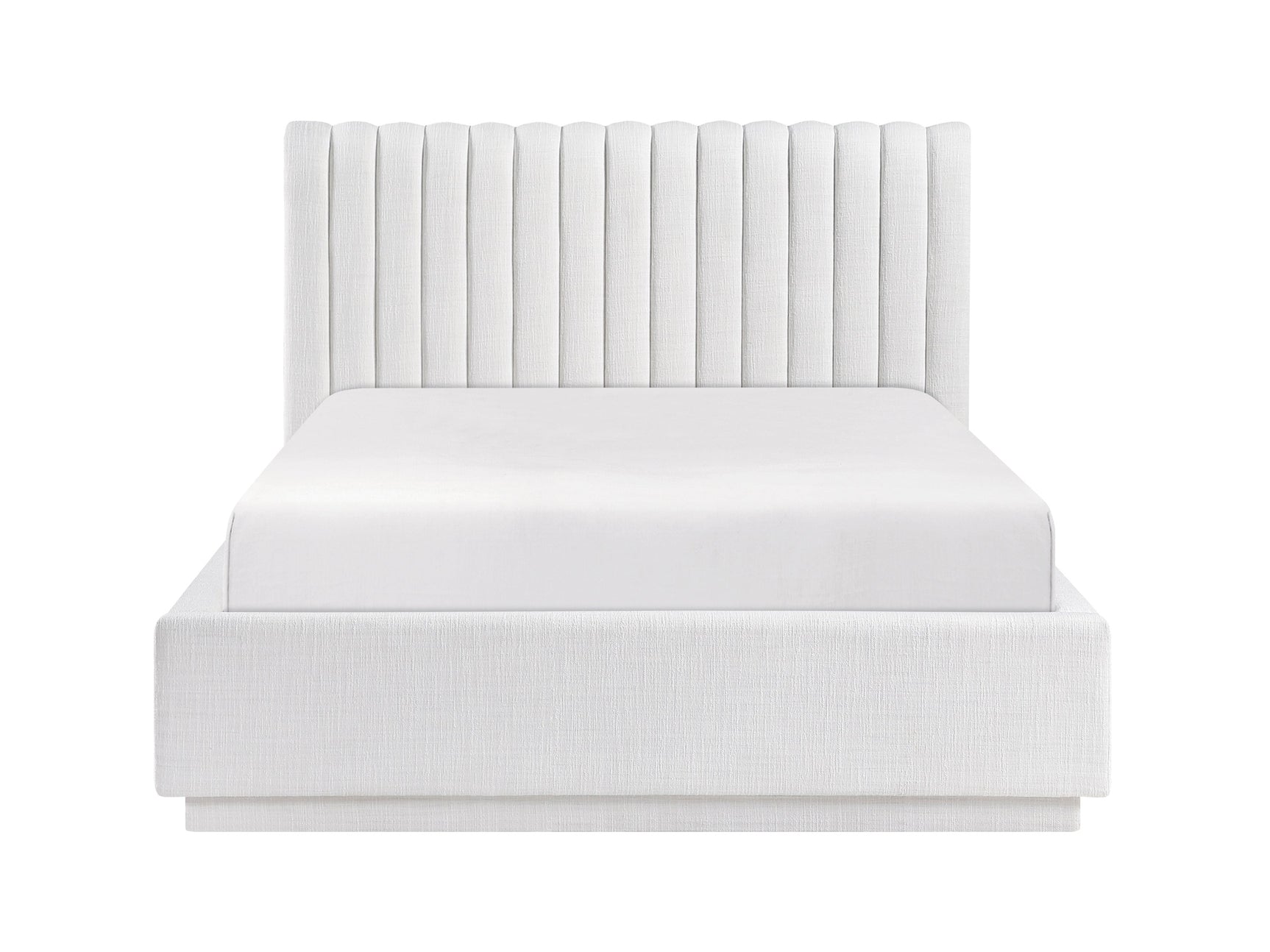 Mulvane Natural Full Platform Bed - Ornate Home