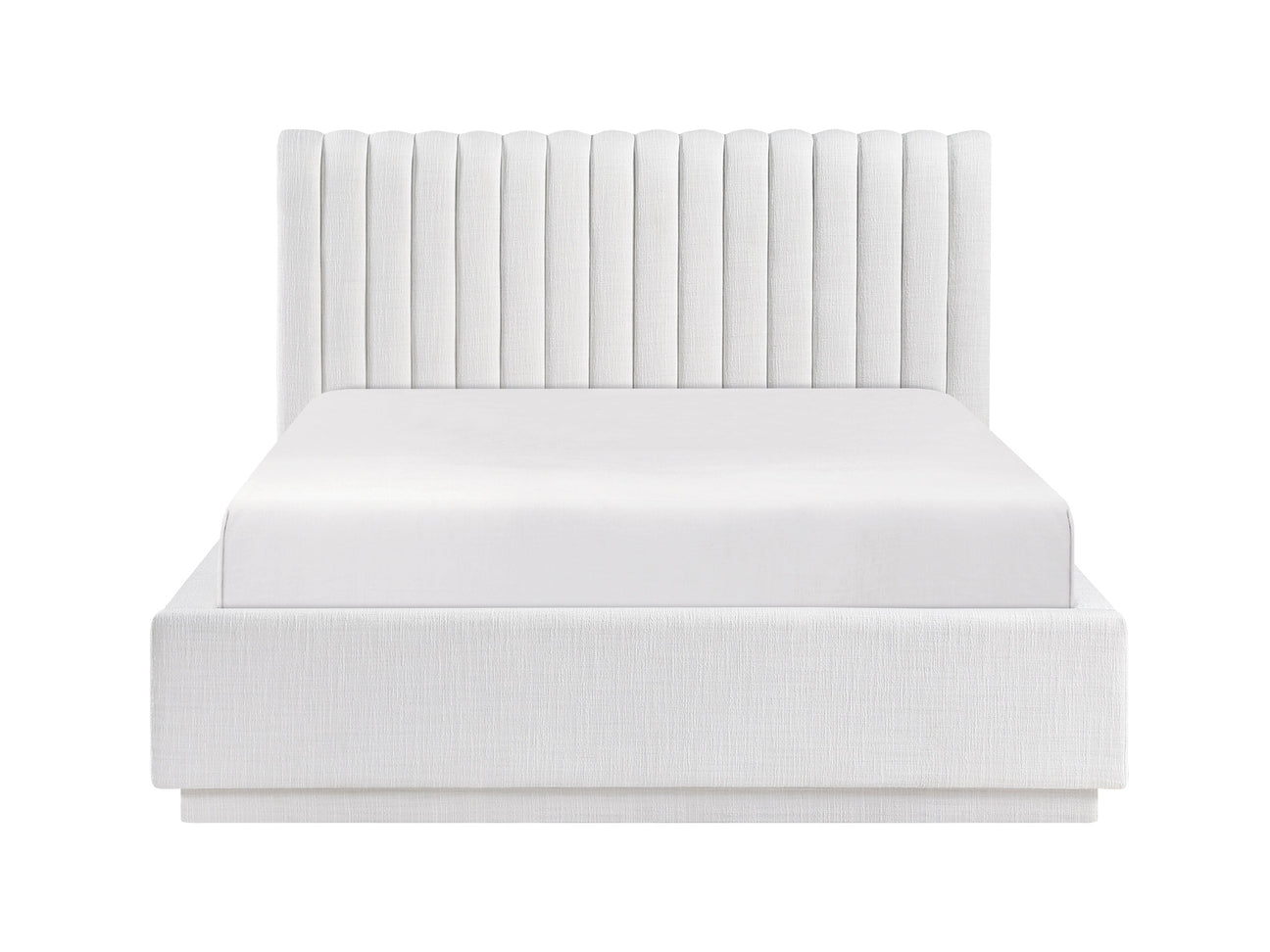 Mulvane Natural Queen Platform Bed - Ornate Home