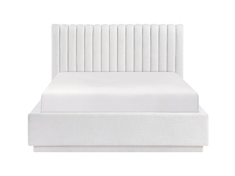 Mulvane Natural Queen Platform Bed - Ornate Home