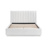 Mulvane Natural Queen Platform Bed - Ornate Home