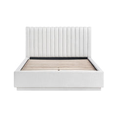 Mulvane Natural Queen Platform Bed - Ornate Home