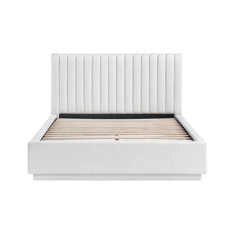 Mulvane Natural Queen Platform Bed - Ornate Home