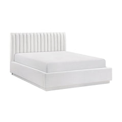 Mulvane Natural Queen Platform Bed - Ornate Home