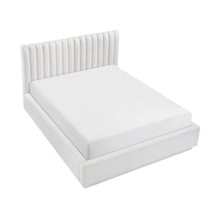 Mulvane Natural Queen Platform Bed - Ornate Home