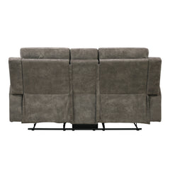 Muncie Brown Double Reclining Loveseat - Ornate Home