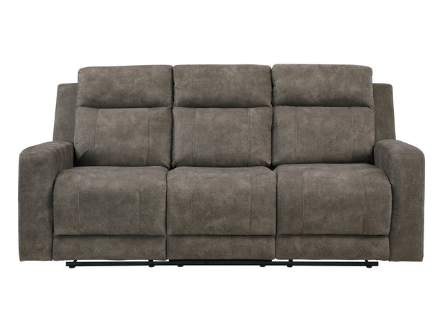 Muncie Brown Double Reclining Sofa - Ornate Home