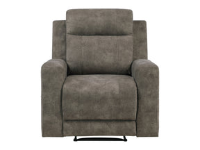 Muncie Brown Reclining Chair - Ornate Home