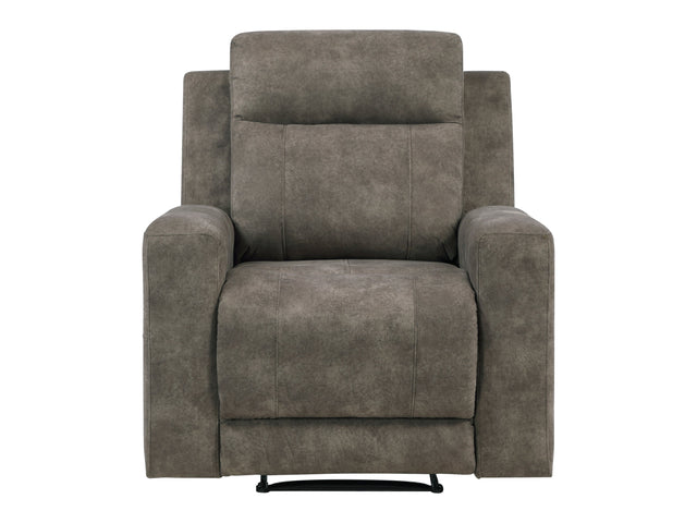 Muncie Brown Reclining Chair - Ornate Home