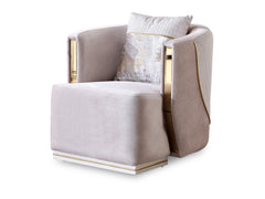 Munich Cream Chair - Ornate Home