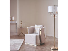 Munich Cream Chair - Ornate Home