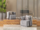 Munich Grey Chair - Ornate Home