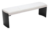 Mur White Bench - Ornate Home